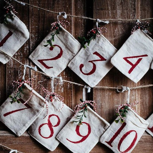 Pre-order Advent Scrunchie Calendar